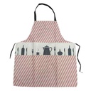 Delantal para cocina de PVC, con bolsillo, varios colores