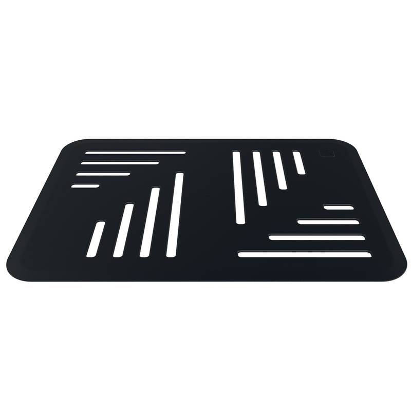 Escurridor de platos, de plástico, NEGRO SOPRANO