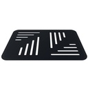 Escurridor de platos, de plástico, NEGRO SOPRANO