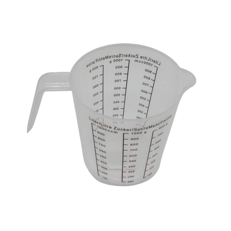 [HA3831] Jarra medidora de plástico, 1000 ml
