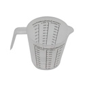 Jarra medidora de plástico, 1000 ml