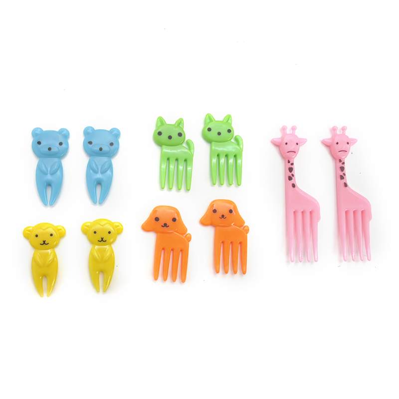 [HA3982] Tenedor infantil mini pincho x10, en bolsa