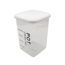 Frasco de plástico graduado, 800ml