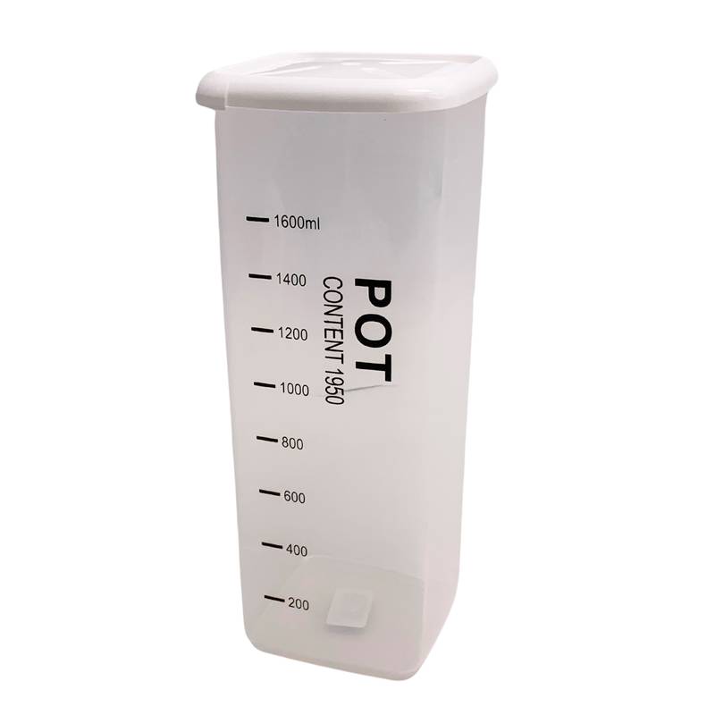 [HA4010] Frasco de plástico graduado, 1600ml