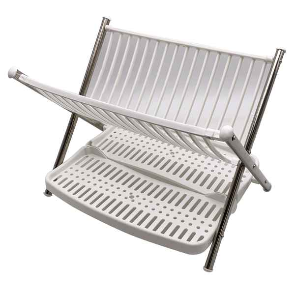 [HA4019] Escurridor de platos, de plástico, plegable, en caja