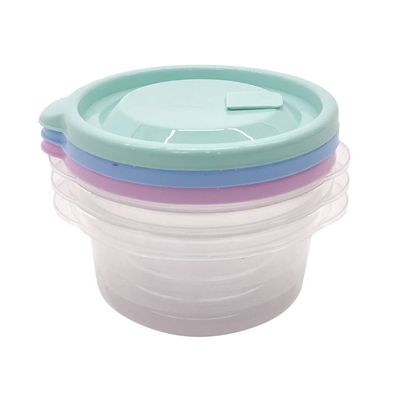 [HA4062] Vianda recipiente de plástico x3, 70ml
