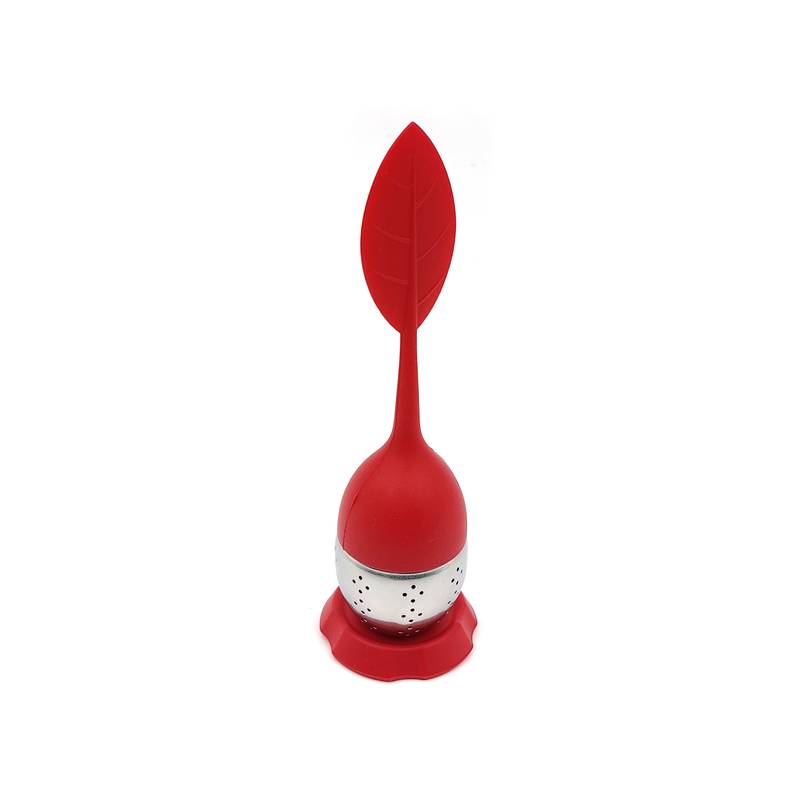 [HA4091] Infusor de té acero de inoxidable y silicona, varios colores