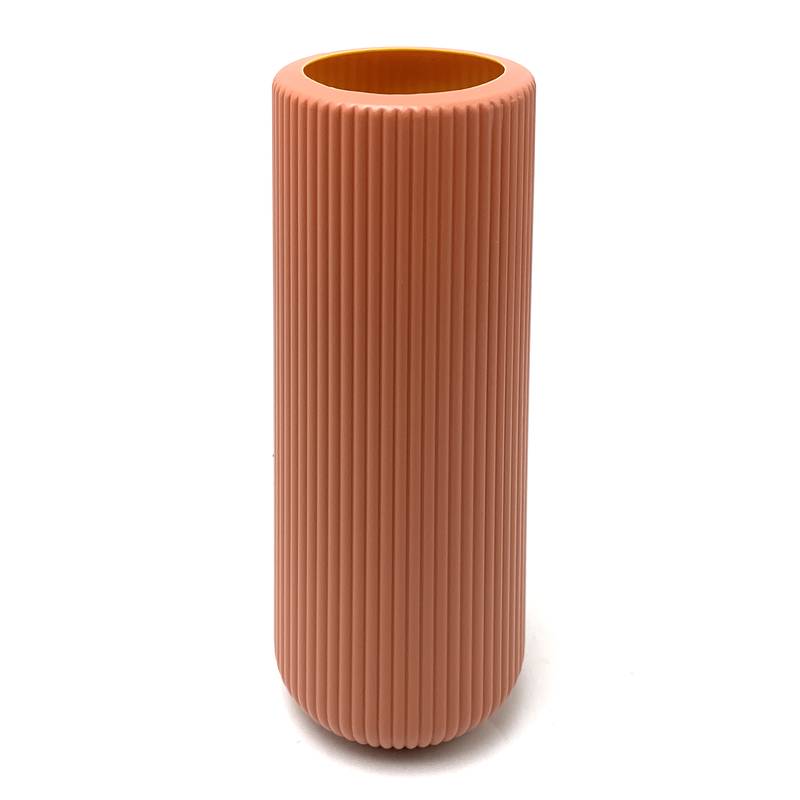 [HA4103] Florero de plástico, labrado varios colores