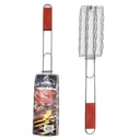 Grill parrillero rejilla doble para parrilla, ideal chorizos, choclos, etc