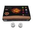 Vela led blanca luz cálida, CAJA x24