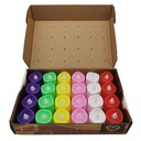 Vela led de colores luz cálida, CAJAx24