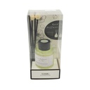 Aromatizador líquido 50ml con 5 palitos, en caja PVC, varios aromas
