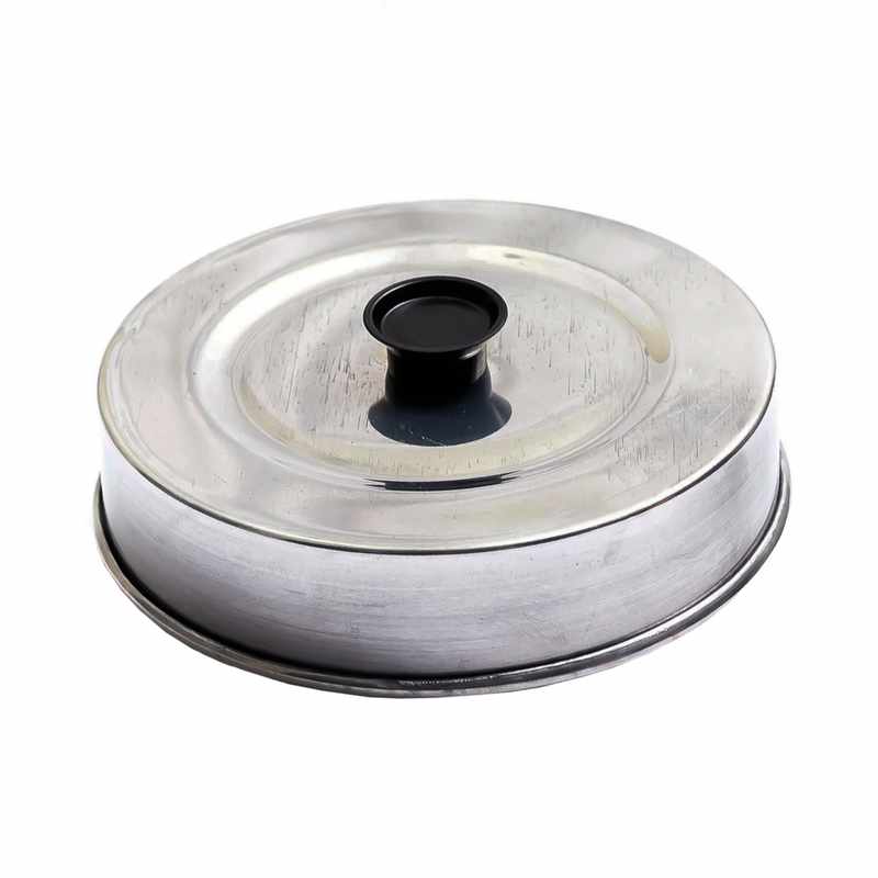 [HA4255] Tapa para cocción de hamburguesas, "abafador", de aluminio