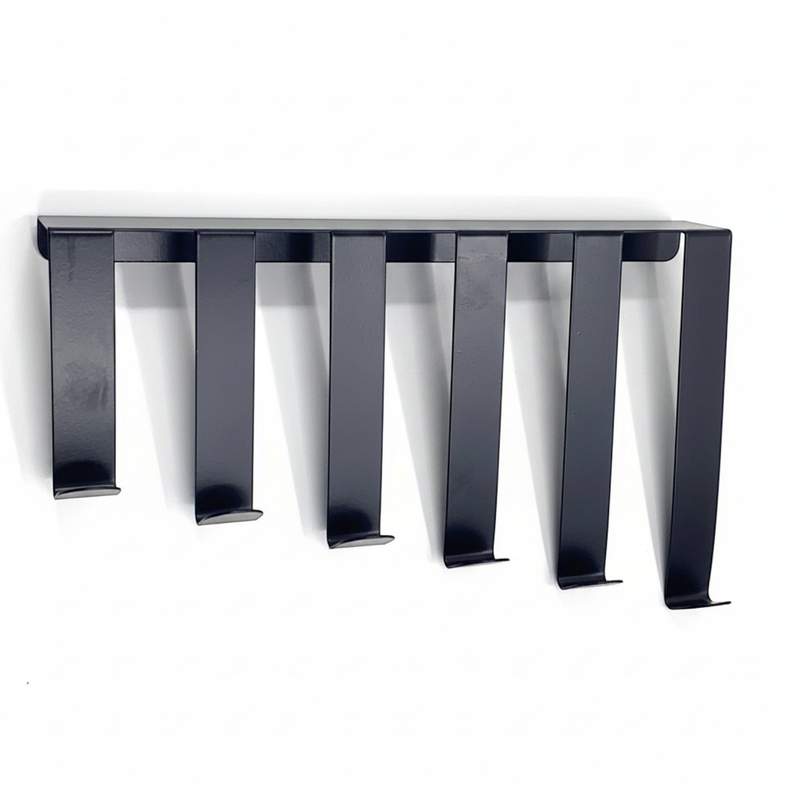 [HA4294] Perchero de metal sobre puerta 6 ganchos