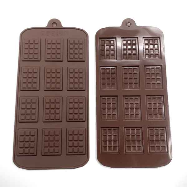 [HA4300] Molde de silicona para chocolate con formas, varios diseños