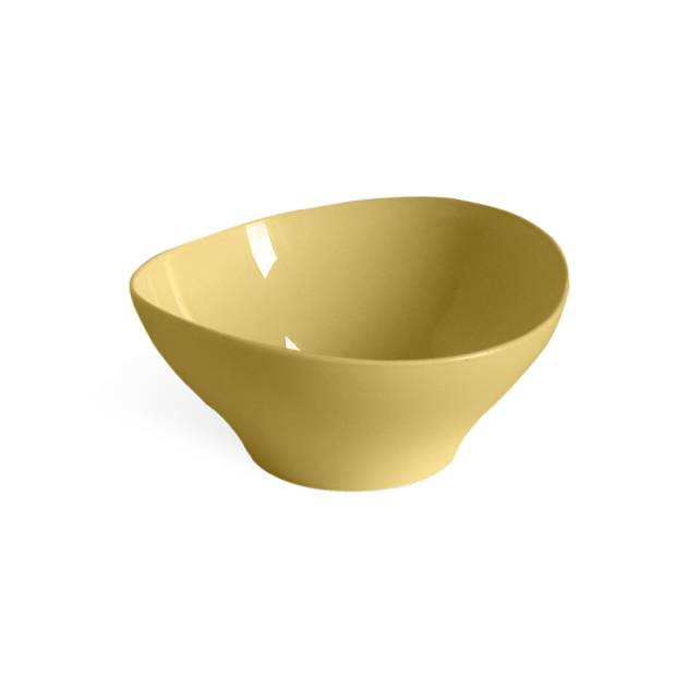 [HA4349AM] Bowl compotera de plástico, 200ml amarillo