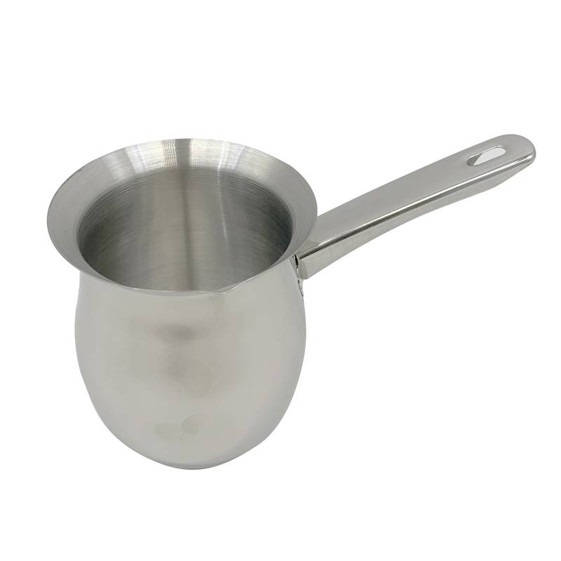 [HA4395] Olla chica con mango 220ml, de acero inoxidable