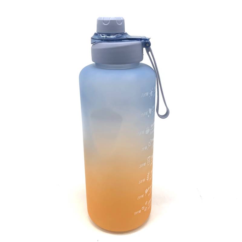 Botella deportiva graduada motivacional 1700ml, varios colores
