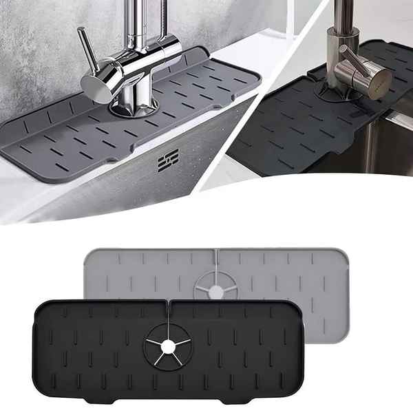 [HA4420] Escurridor organizador, de silicona, para pileta, 2 colores