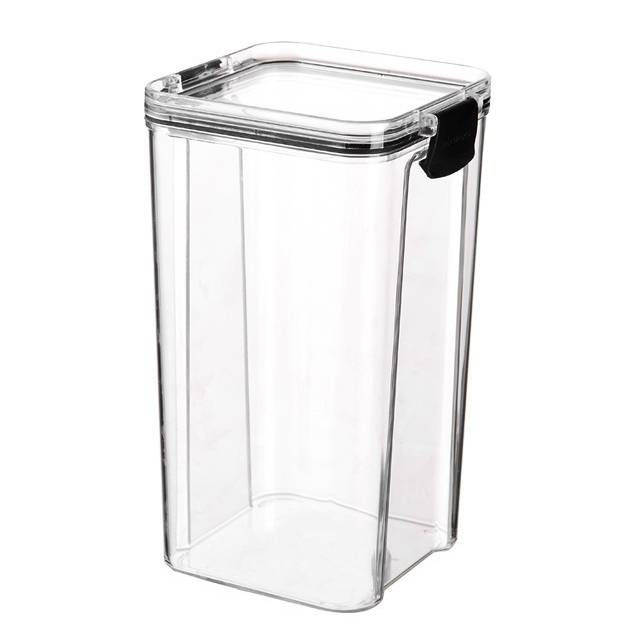Frasco de plástico con cierre hermético, 1300ml, en caja