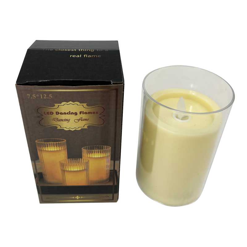 [HA4444] Vela LED en vaso 3AAA, en caja