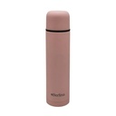 Termo 750ml bala, pico botón, base antideslizante, Berlina ROSADO