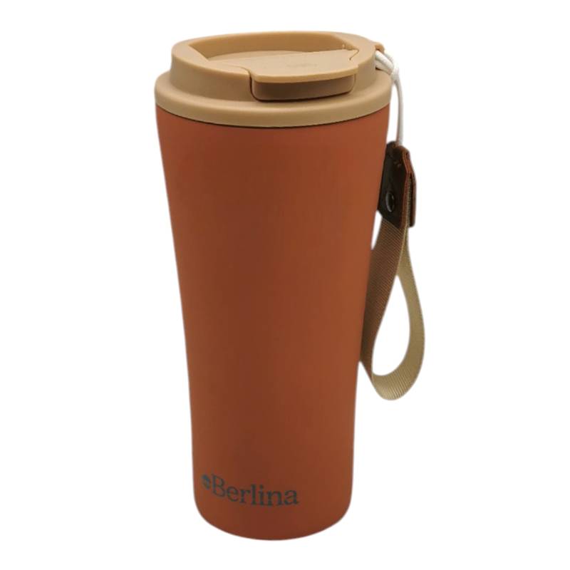 Vaso térmico 480ml Berlina ANARANJADO, en caja