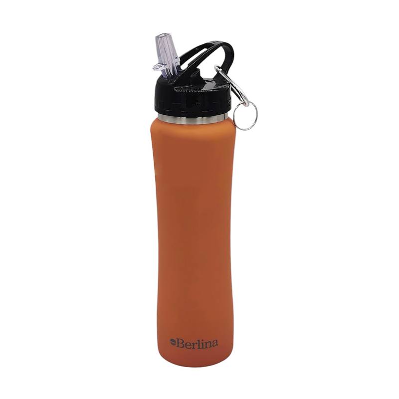 [HA4469B] Botella deportiva de acero inoxidable 500ml Berlina, ANARANJADO