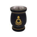 Mate acero inoxidable Berlina, 240ml, en caja