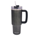 Vaso térmico doble pared 1200ml, sorbito de plástico, Berlina GRIS