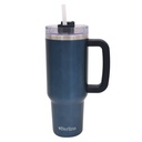 Vaso térmico doble pared 1200ml, sorbito de plástico, Berlina AZUL