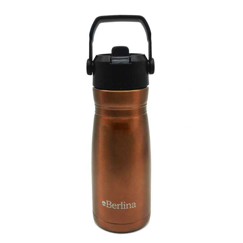 [HA4474A] Botella deportiva de acero inoxidable 600ml Berlina, COBRE