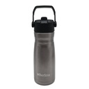Botella deportiva de acero inoxidable 600ml Berlina, GRIS