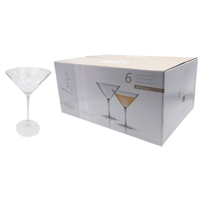 [HA4481] Copa de cocktail Berlina Loire, 250ml, CAJA x6