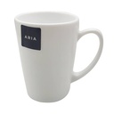 Taza de vidrio opal 350ml, línea ARIA, CAJA x36