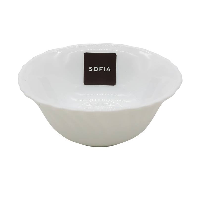 [HA4497] Bowl compotera de vidrio opal 11,5cm, línea SOFIA, CAJA x36