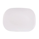 Fuente vidrio opal 35,5cm, línea HUDSON, CAJA x16