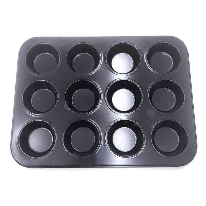Asadera de metal para 12 cupcakes, en bolsa