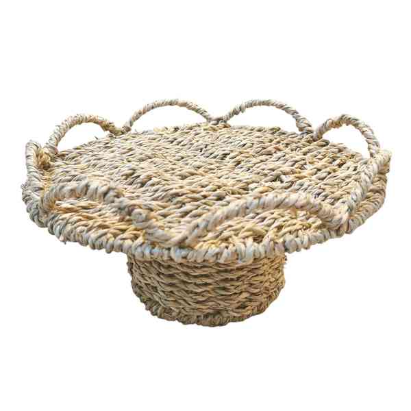 [HA4553] Base para tortas de fibras naturales, junco de agua