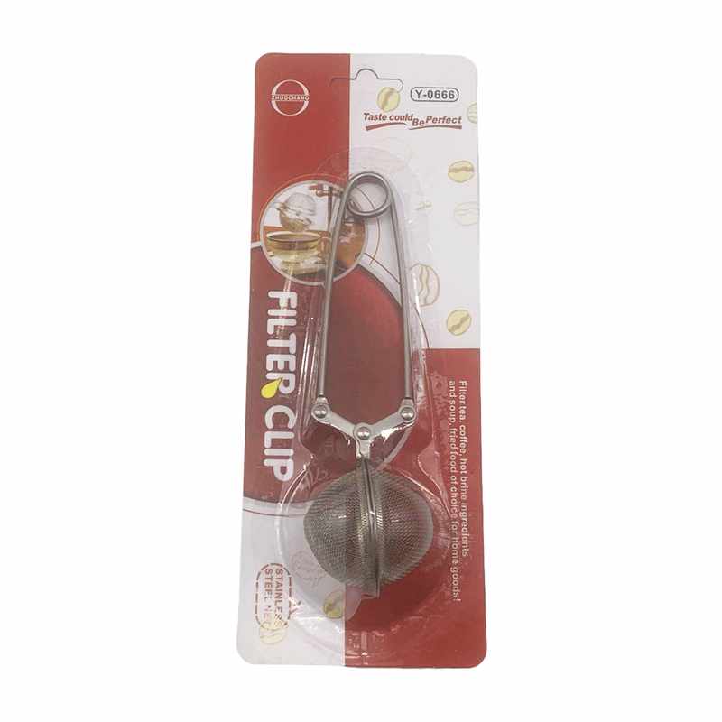 [HA4703] Infusor de té de acero inoxidable, en cartón