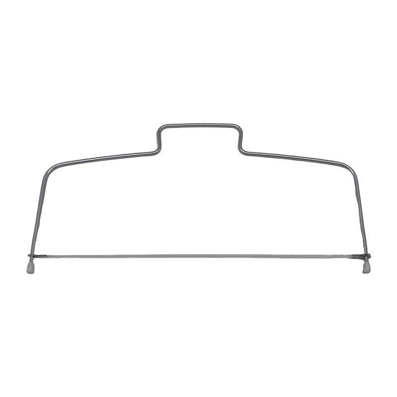 [HA4727] Cortante rebanador para tortas doble acero, altura regulable en bolsa