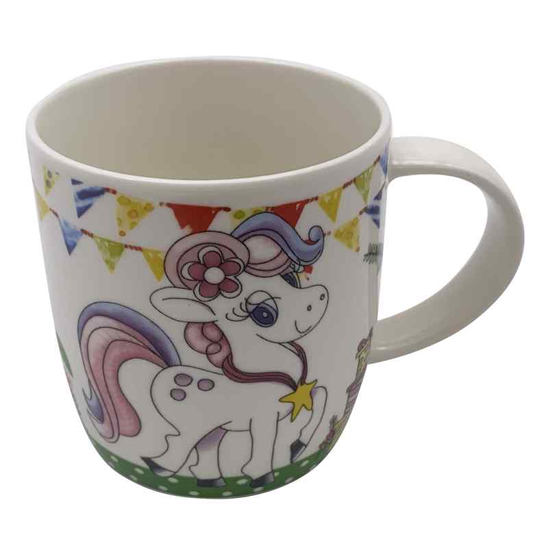 Taza de loza 400ml, varios diseños