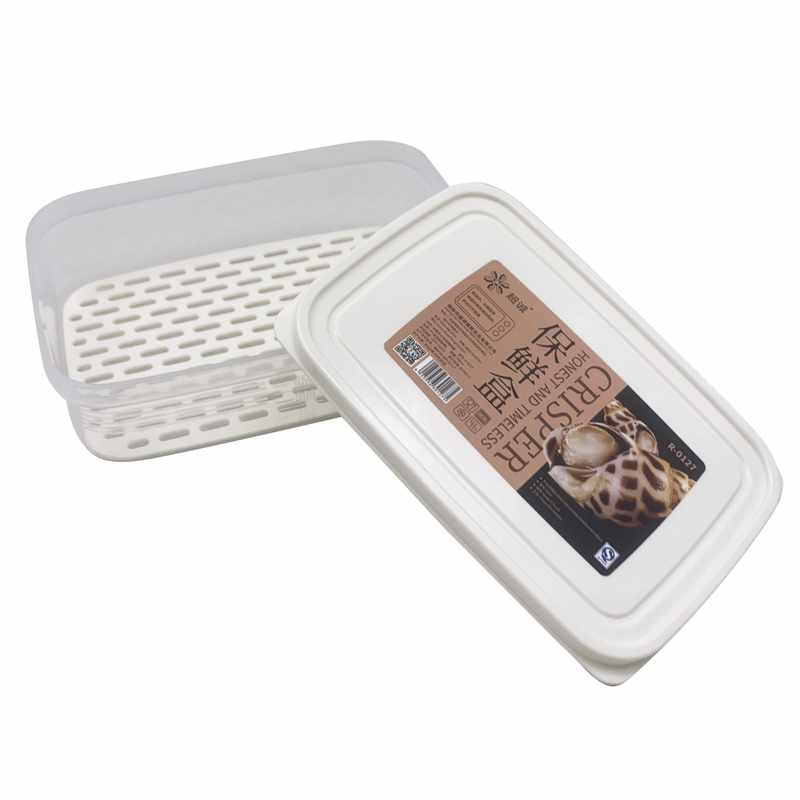 [HA4772] Vianda recipiente de plástico con rejilla