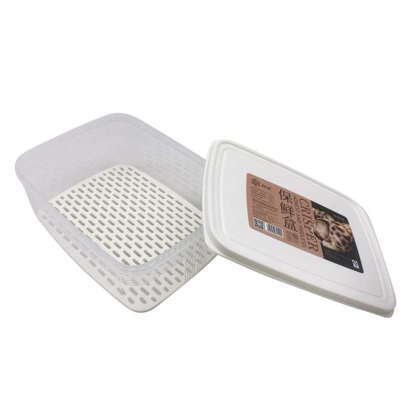[HA4773] Vianda recipiente de plástico con rejilla