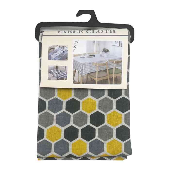 Mantel rectangular de algodón, 220x140cm, en bolsa, varios diseños