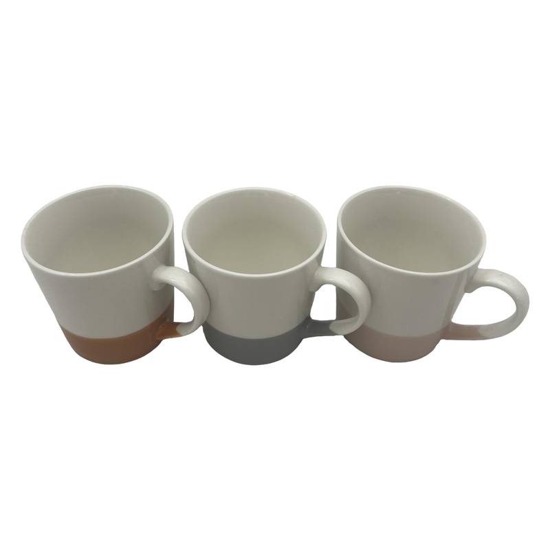 Taza de loza 400ml, varios colores