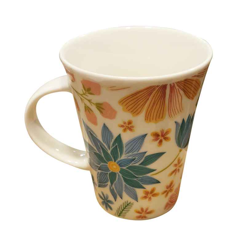 Taza de loza, 400ml, varios diseños