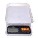 Balanza de cocina electrónica, hasta 10K, 2AAA, en caja