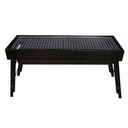 Parrilla portátil barbacoa plegable para carbón, en caja