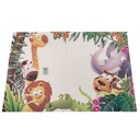 Individual de PVC, varios diseños infantiles, PACKx12